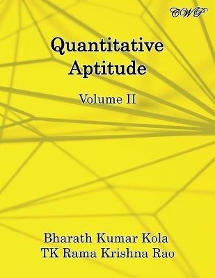 Quantitative Aptitude - Bharath Kumar Kola, Tk Rama Krishna Rao