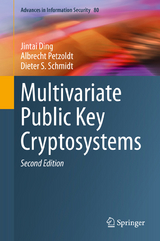 Multivariate Public Key Cryptosystems - Ding, Jintai; Petzoldt, Albrecht; Schmidt, Dieter S.