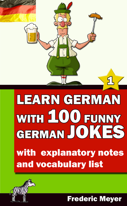 Learn German with 100 funny German Jokes - Frederic Meyer