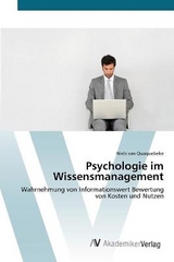 Psychologie im Wissensmanagement - Quaquebeke, Niels van
