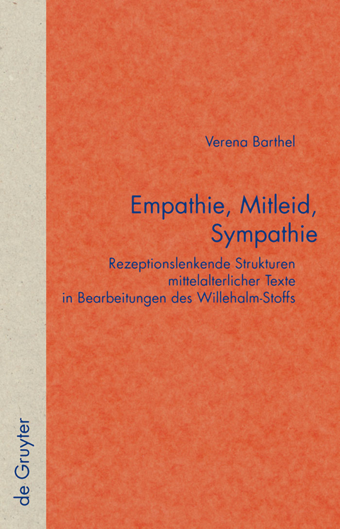 Empathie, Mitleid, Sympathie -  Verena Barthel