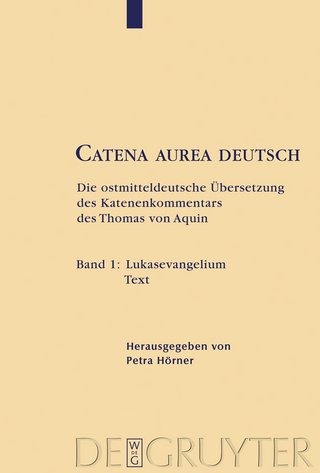 Lukasevangelium - Thomas von Aquin; Petra Hörner