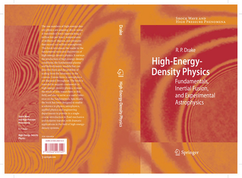 High-Energy-Density Physics -  R. Paul Drake