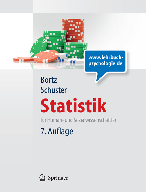 Statistik für Human- und Sozialwissenschaftler -  Jürgen Bortz,  Christof Schuster