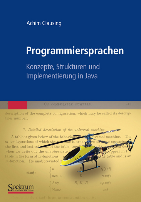 Programmiersprachen – Konzepte, Strukturen und Implementierung in Java -  Achim Clausing