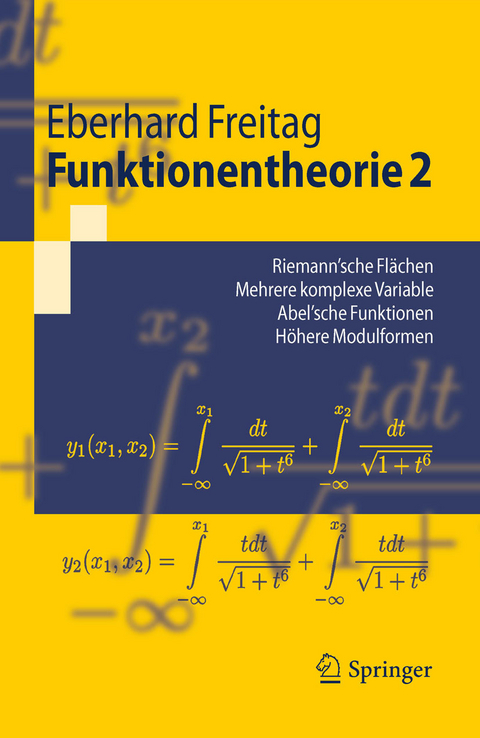 Funktionentheorie 2 -  Eberhard Freitag