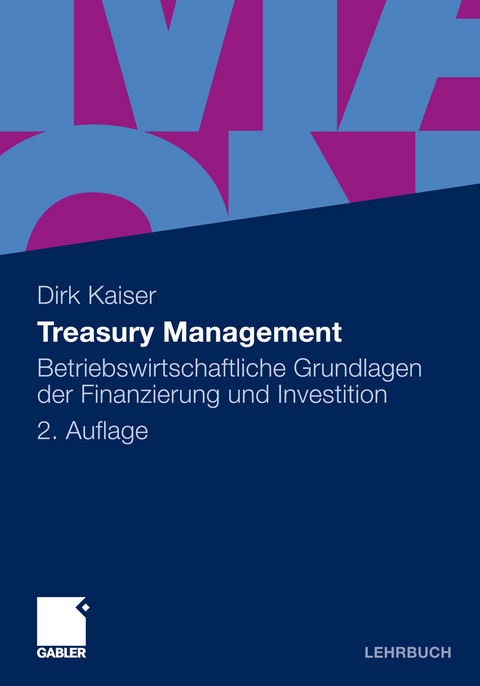 Treasury Management -  Dirk Kaiser