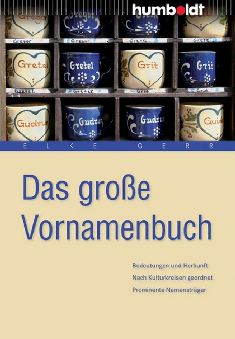 Das große Vornamenbuch - Elke Gerr