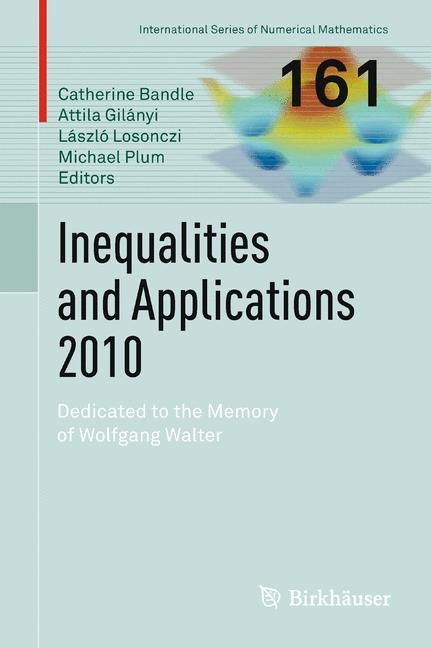 Inequalities and Applications 2010 - 