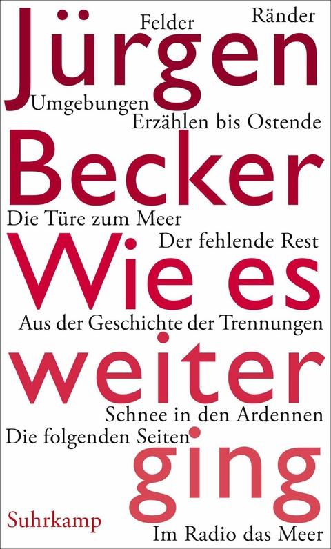 Wie es weiterging -  Jürgen Becker