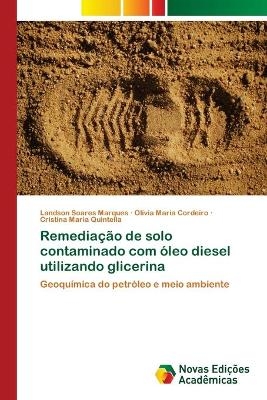 Remediação de solo contaminado com óleo diesel utilizando glicerina - Landson Soares Marques, Olívia Maria Cordeiro, Cristina Maria Quintella