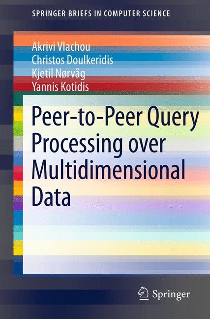 Peer-to-Peer Query Processing over Multidimensional Data -  Christos Doulkeridis,  Yannis Kotidis,  Kjetil Norvag,  Akrivi Vlachou