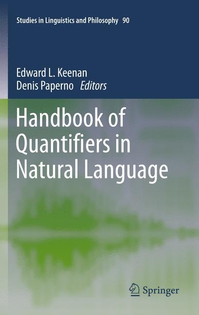 Handbook of Quantifiers in Natural Language - 