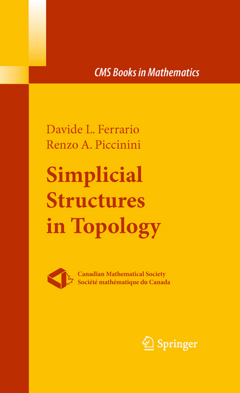 Simplicial Structures in Topology -  Davide L. Ferrario,  Renzo A. Piccinini