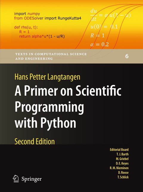 A Primer on Scientific Programming with Python -  Hans Petter Langtangen