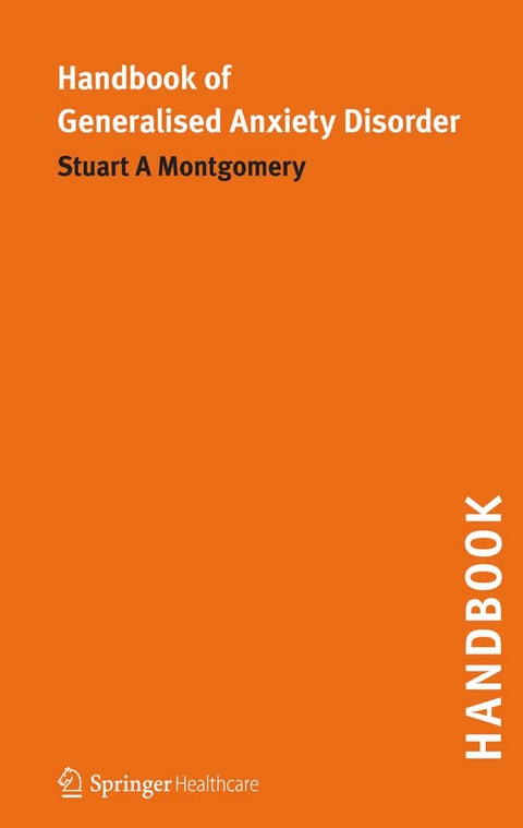 Handbook of Generalised Anxiety Disorder - Stuart A Montgomery