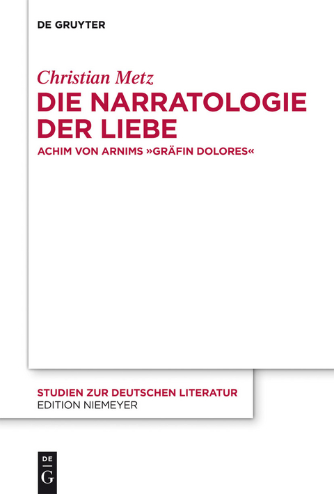 Die Narratologie der Liebe - Christian Metz