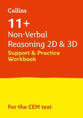 11+ Non-Verbal Reasoning 2D and 3D Support and Practice Workbook -  Collins 11+,  Teachitright