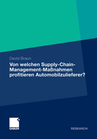 Von welchen Supply-Chain-Management-Maßnahmen profitieren Automobilzulieferer? - David Braun