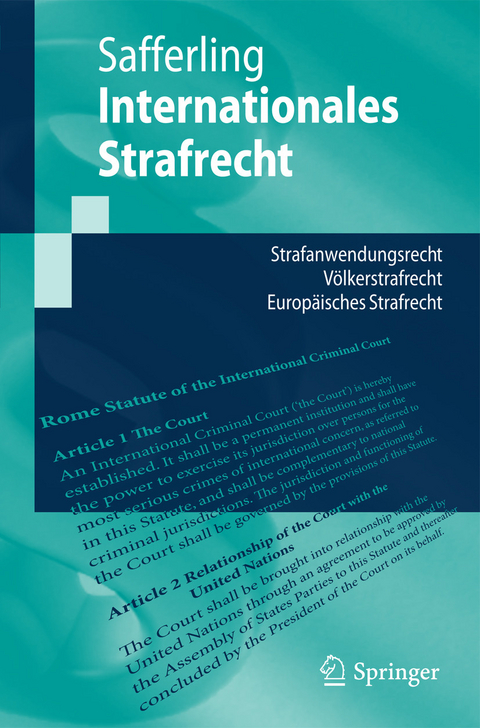 Internationales Strafrecht - Christoph Safferling