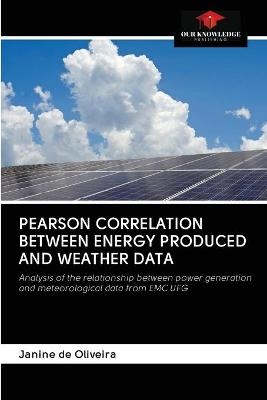 Pearson Correlation Between Energy Produced and Weather Data - Janine de Oliveira