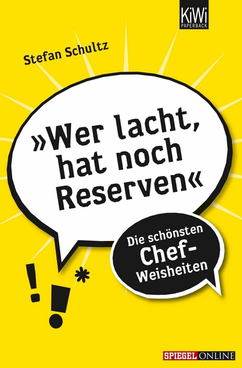 »Wer lacht, hat noch Reserven« -  Stefan Schultz