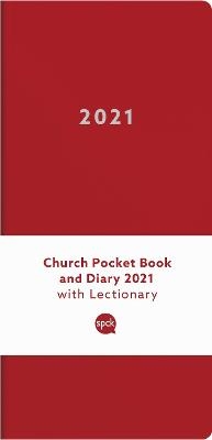 Church Pocket Book and Diary 2021 Red