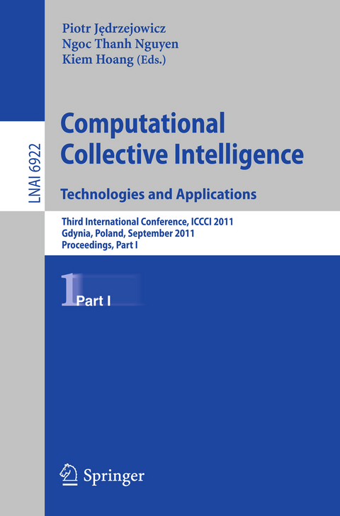 Computational Collective IntelligenceTechnologies and Applications - 