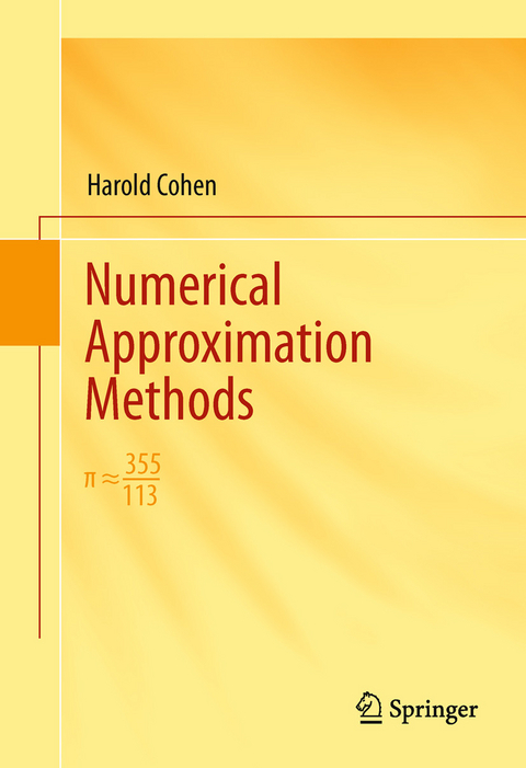 Numerical Approximation Methods -  Harold Cohen