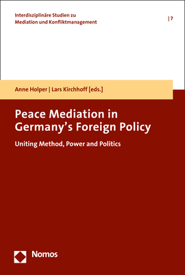 Peace Mediation in Germany’s Foreign Policy - 