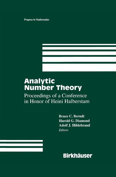 Analytic Number Theory:The Halberstam Festschrift 2 - 