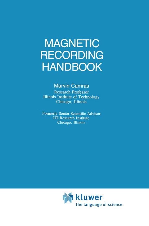 Magnetic Recording Handbook - Marvin Camras