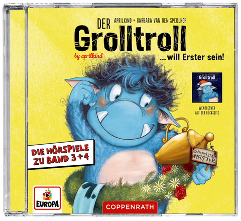 Der Grolltroll will Erster sein & Der Grolltroll - Schöne Bescherung! (CD), Audio-CD -  aprilkind, Barbara van den Speulhof