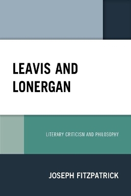 Leavis and Lonergan - Joseph Fitzpatrick