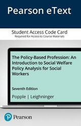 Policy-Based Profession, The - Popple, Philip; Leighninger, Leslie