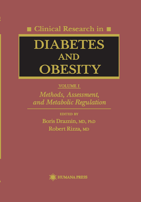 Clinical Research in Diabetes and Obesity, Volume 1 - 
