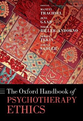 Oxford Handbook of Psychotherapy Ethics - 