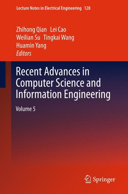 Recent Advances in Computer Science and Information Engineering - 