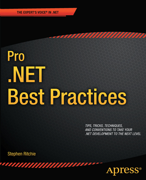 Pro .NET Best Practices -  Stephen Ritchie