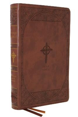 NABRE, New American Bible, Revised Edition, Catholic Bible, Large Print Edition, Leathersoft, Brown, Comfort Print -  Catholic Bible Press
