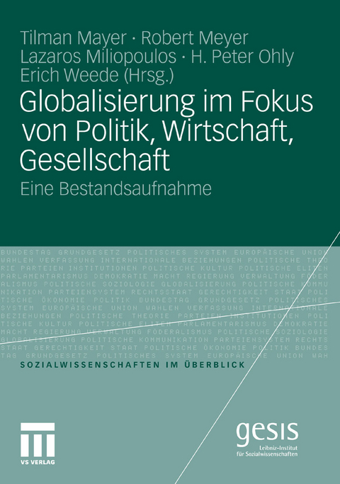 Globalisierung im Fokus von Politik, Wirtschaft, Gesellschaft - 