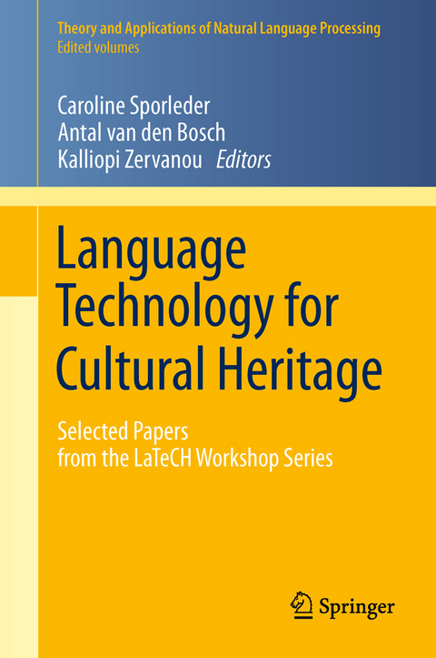 Language Technology for Cultural Heritage - 