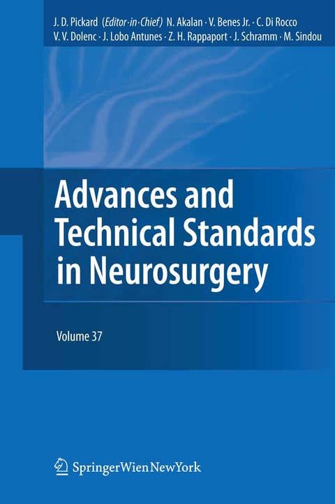 Advances and Technical Standards in Neurosurgery - 