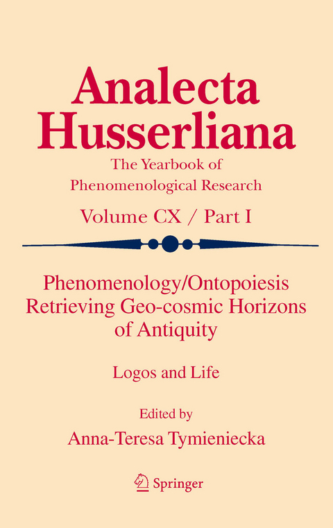 Phenomenology/Ontopoiesis Retrieving Geo-cosmic Horizons of Antiquity - 