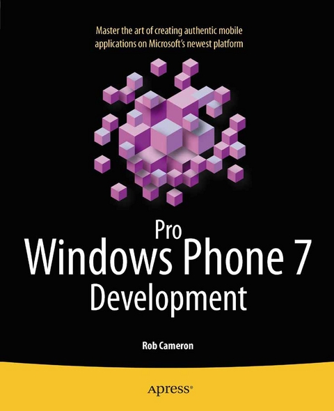 Pro Windows Phone 7 Development -  Rob Cameron