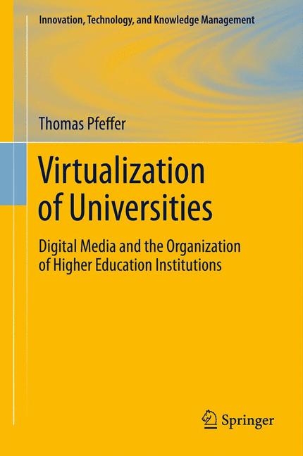 Virtualization of Universities -  Thomas Pfeffer