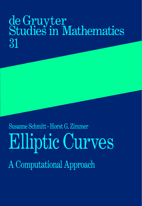 Elliptic Curves -  Susanne Schmitt,  Horst G. Zimmer