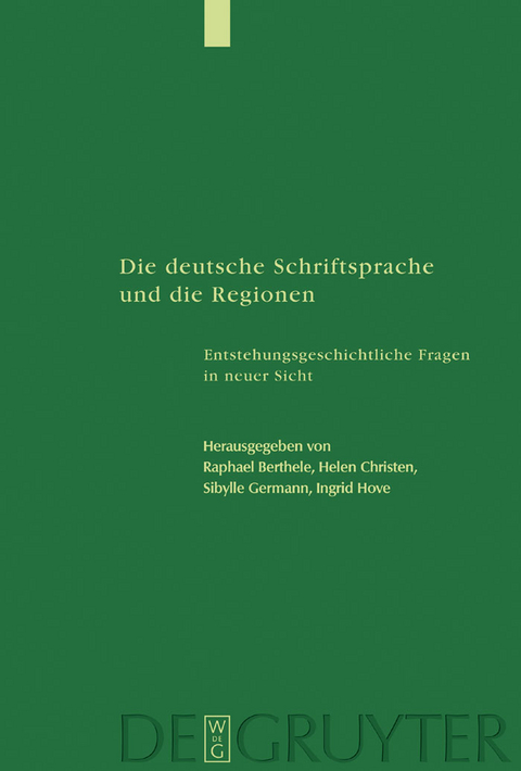 Die deutsche Schriftsprache und die Regionen - 