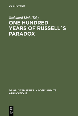 One Hundred Years of Russell´s Paradox - Godehard Link