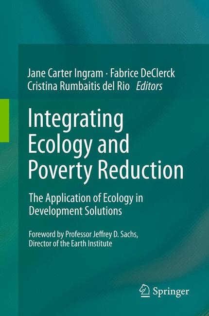 Integrating Ecology and Poverty Reduction - 